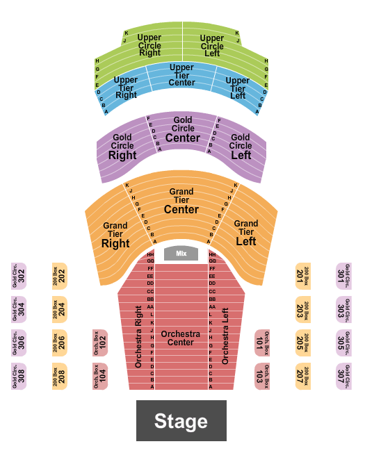 Cerritos Center Hadestown Seating Chart